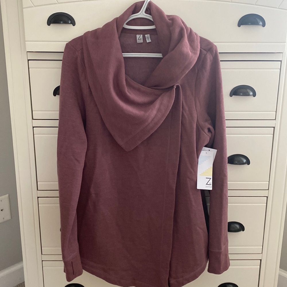 Z by Zella Shooting Star Drape Collar Cardigan XL